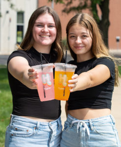 friends drinking hyper energy
