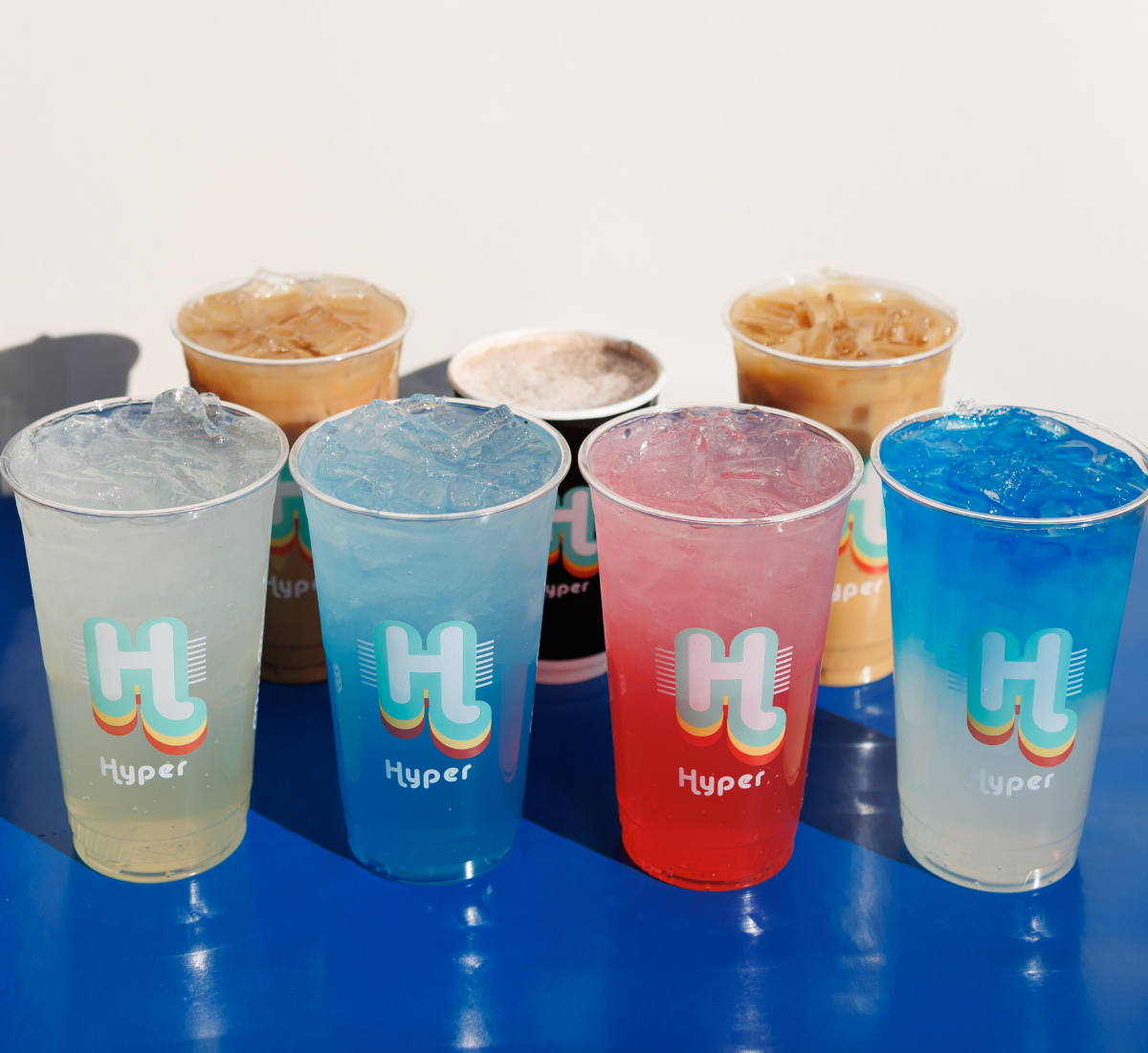 Hyper Energy Bar Seasonal Menu Background